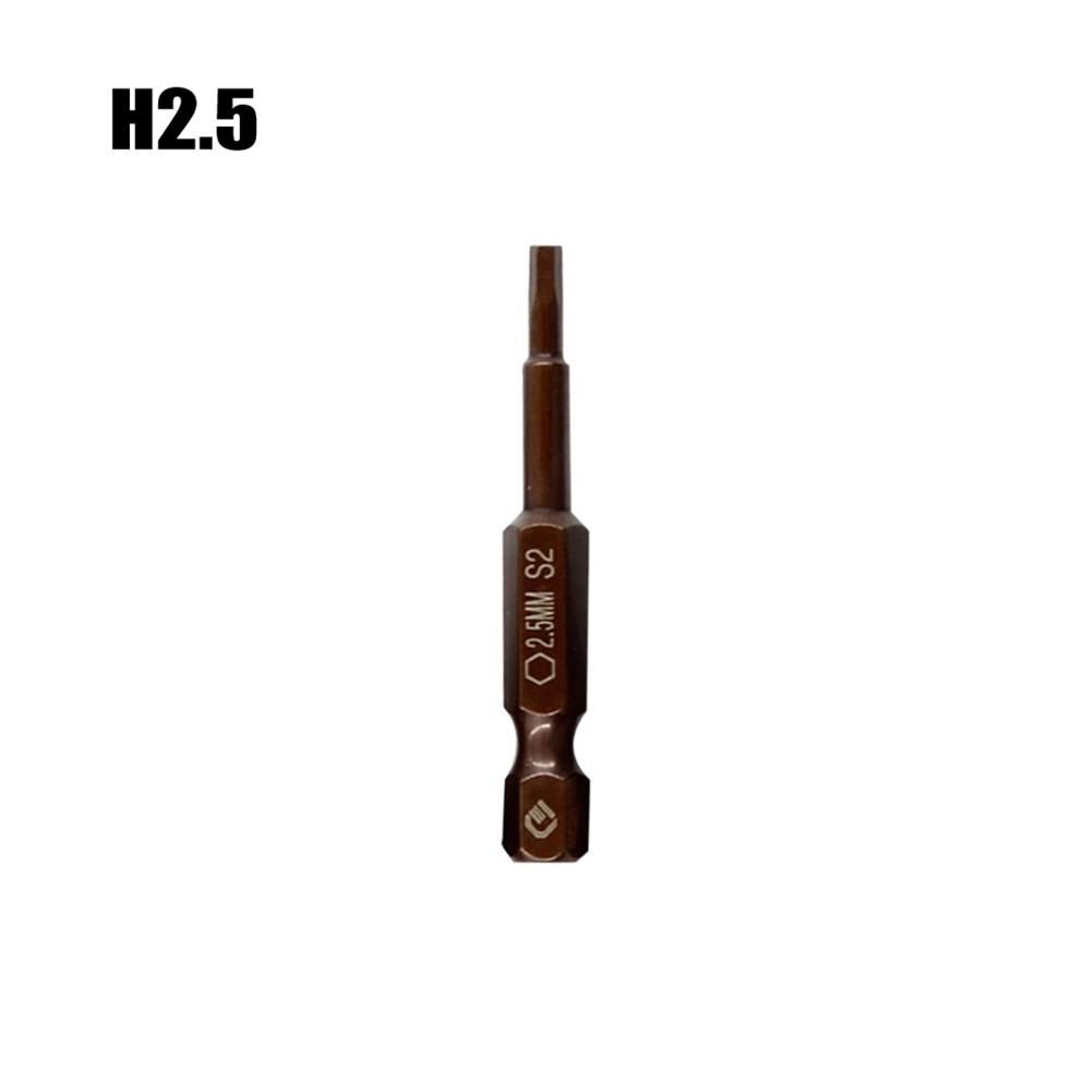 Hexagon Screwdriver Bit Vanadium Steel 50mm Durability