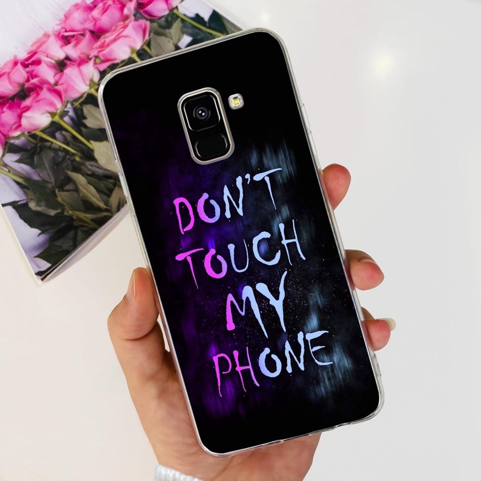 Для Samsung Galaxy A8 (2018) / A8+ (2018) Мягкий силиконовый TPU чехол SM-A730F A530F для Samsung A 8 A8 Plus, милые чехлы с мультяшными пандами