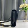 [Pre-Owned] Classic Box Polished Gold Buckle Leather Tofu Bag Shoulder Bag Crossbody Bag Medium - Excellent #118BN1S