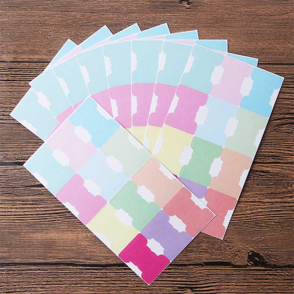 Notebook File Tabs Index Tab Flags Book Pages Markers Index Label Sticker Self-adhesive Paper Tabs