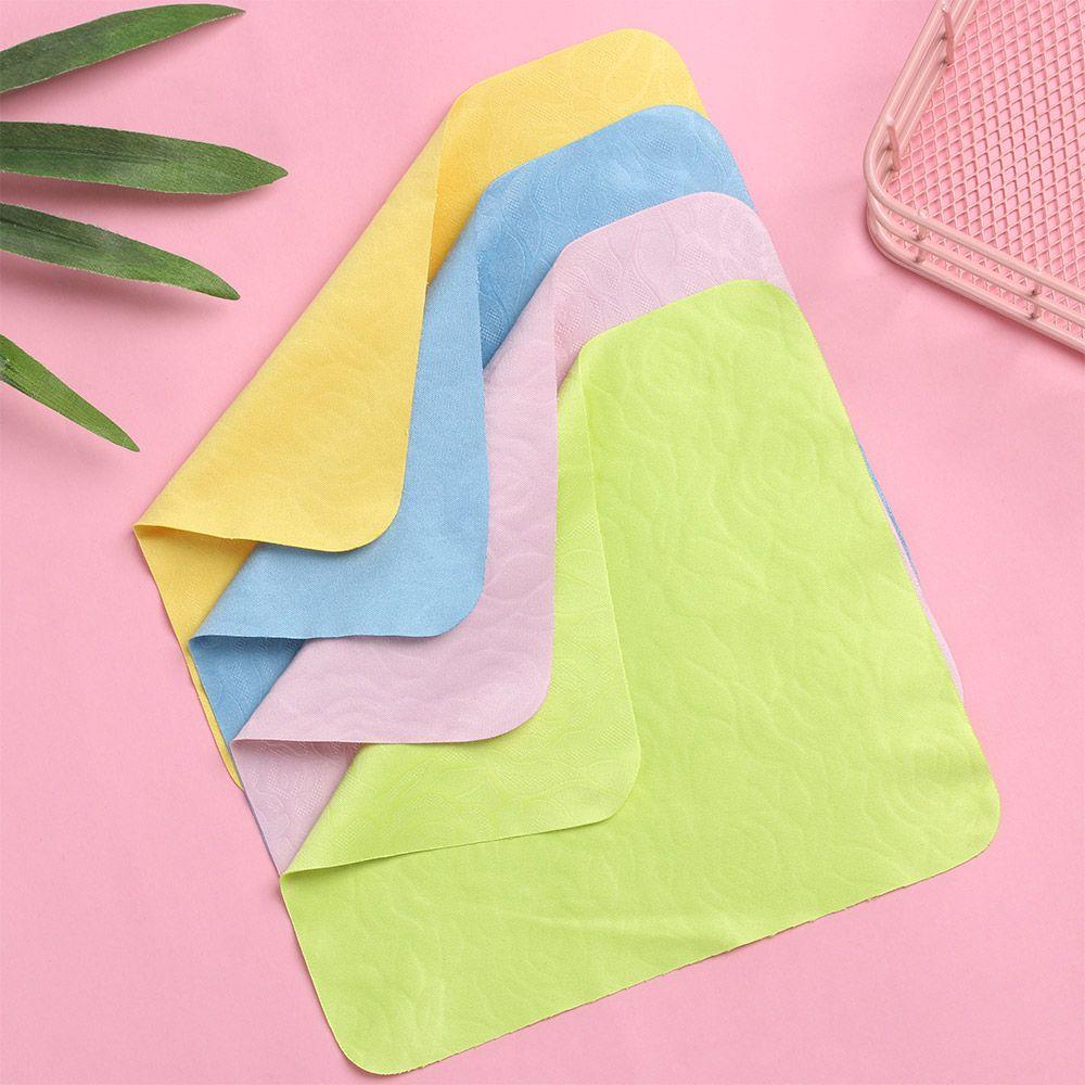 Многоцветная Камера Телефон Микрофибра Салфетка для Чистки Очков Очиститель для Очков Линза Экран Телефона