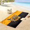 Пляжное полотенце с принтом Hull City FC, большое, мягкое, быстросохнущее, для пляжа, кемпинга, плавания