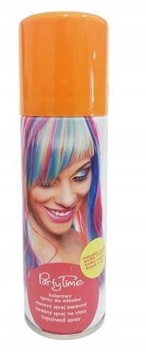 Washable Hair Dye Spray Orange, 1 pc