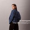Calvin Klein Винтажное хлопковое поло с цветочным жаккардом, джинсовая куртка, женские куртки 47D749G