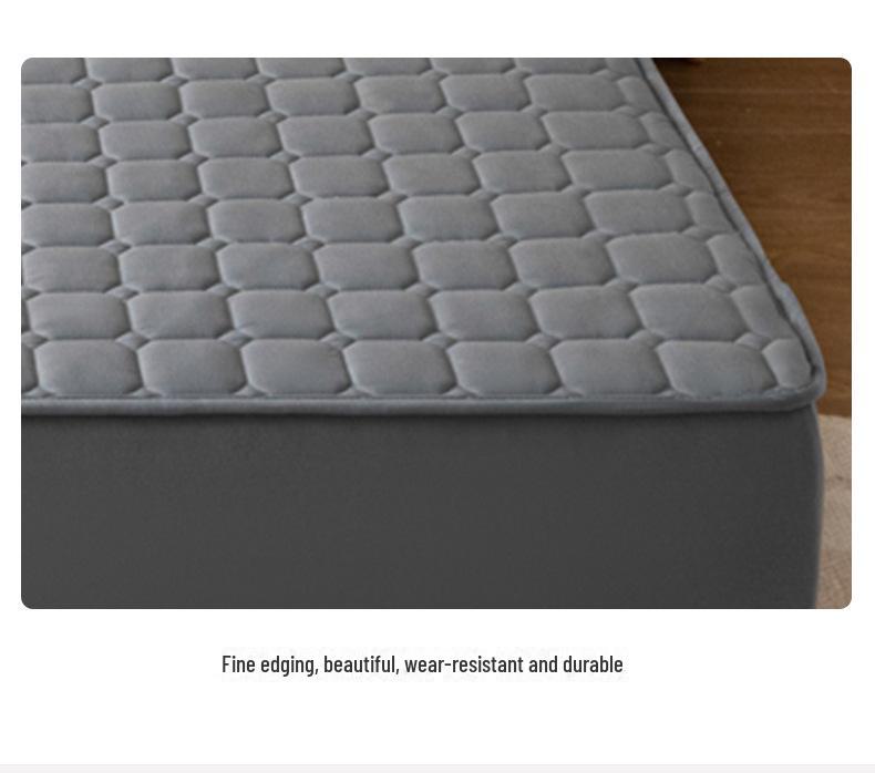 Утолщенное хлопковое стеганое покрывало и защитный чехол для матраса