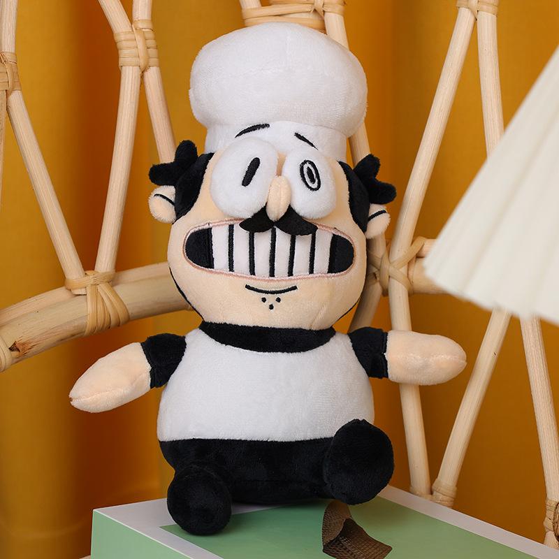 Pizza Tower Peppino Plush Toys Ms.Lemons and Mr.Tomatos Soft Stuffed Dolls Home Room Decoration Plushie Birthday Christmas Gifts