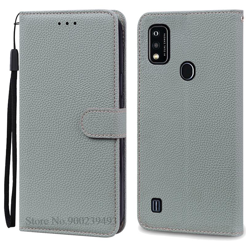 A51 Case For ZTE Blade A51 Case Soft Silicone Leather Flip Wallet Case For ZTE Blade A51 Case Back Cover Coque Fundas Etui