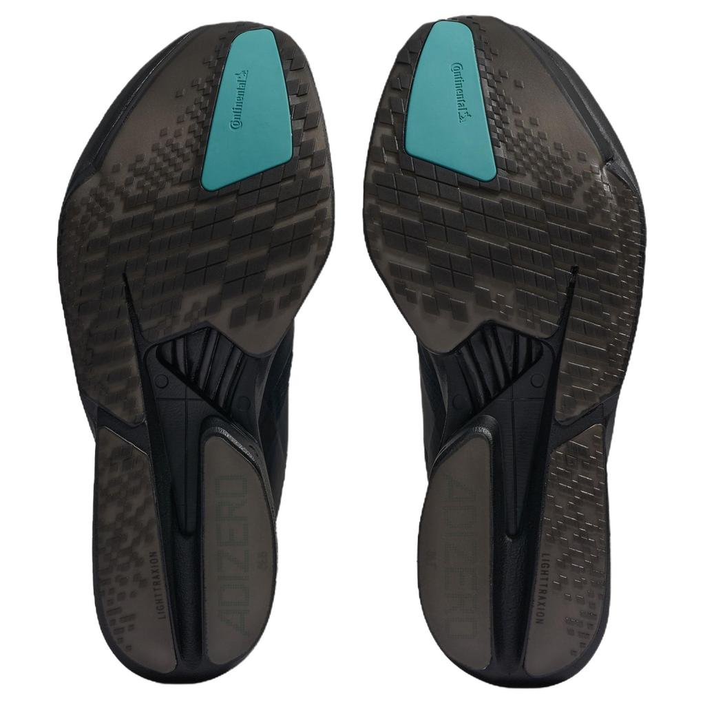 Adidas Adizero Adios Pro 4 M Черный Ядро Порошковый Бирюзовый Мужские Кроссовки HQ7411