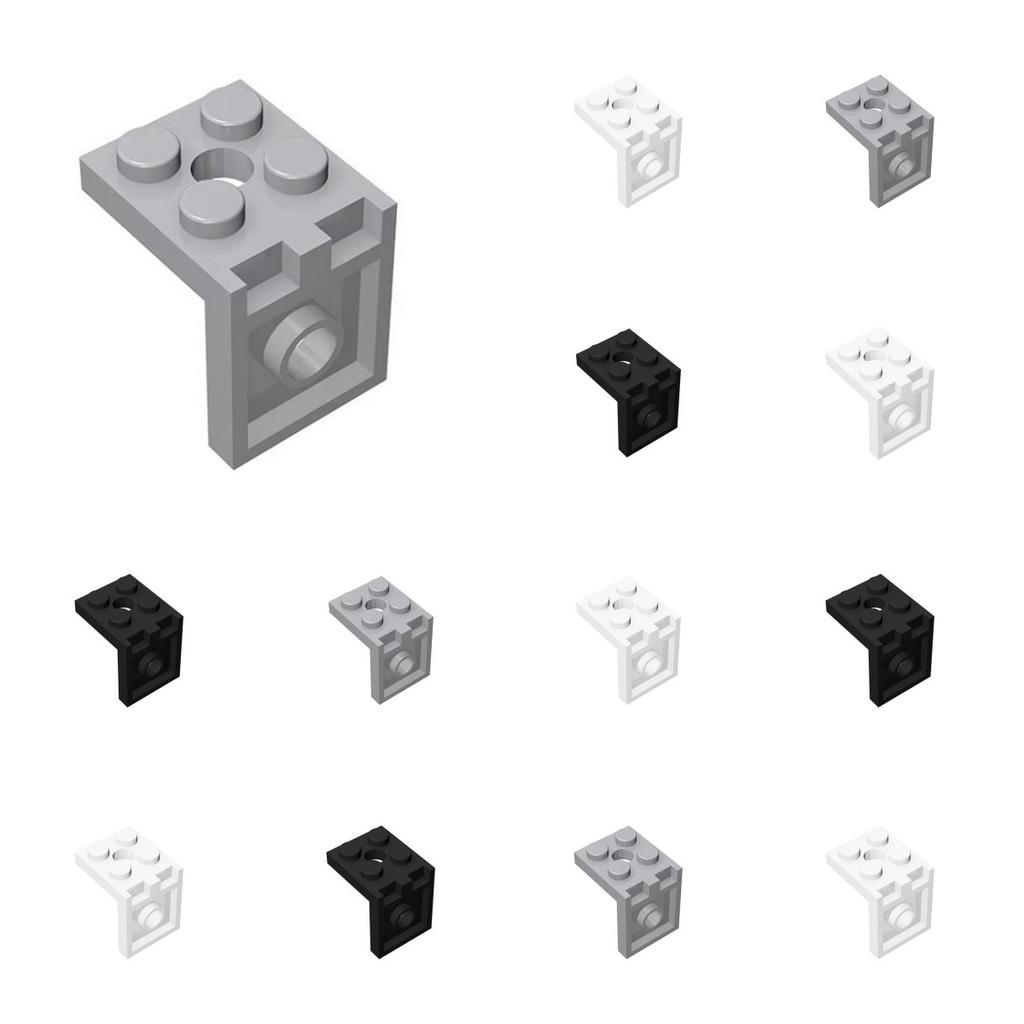 50 шт. 3956 Кронштейн 2x2-2x2 Строительные блоки с 2 отверстиями Опорная стойка Кирпичики Частица Головоломка Игрушка Детский День Рождения Подарок Ребенку
