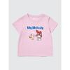 Девочки Sanrio Персонажи Кроп UT Графическая футболка с коротким рукавом К
