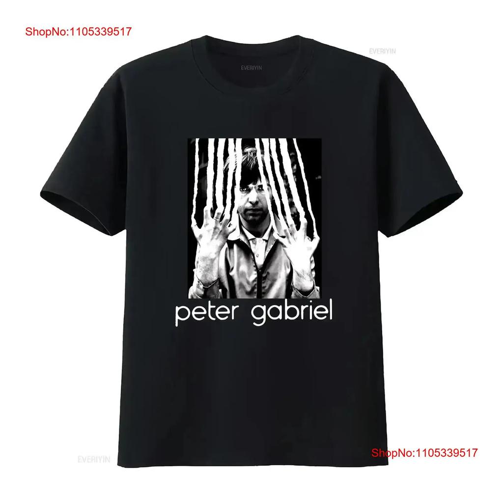 Peter Gabriel Album T Shirt For Fans All Size 1N2825 long sleeves vintage Washed Comfortable Sl