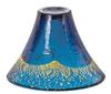 Стеклянная чашка Toyo Sasaki Lucky Cup Fuji Gold Navy 65 мл, изготовленная в Японии, для саке, стеклянная чашка для саке, подарок, подарок, Mt. 42085G-SHB