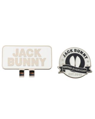 Продолжение Стандартный зажим-маркер Магнитный для гольфа FR [Jack Bunny] Предмет (Эмблема, Тип) / / 262-6184101 030_White