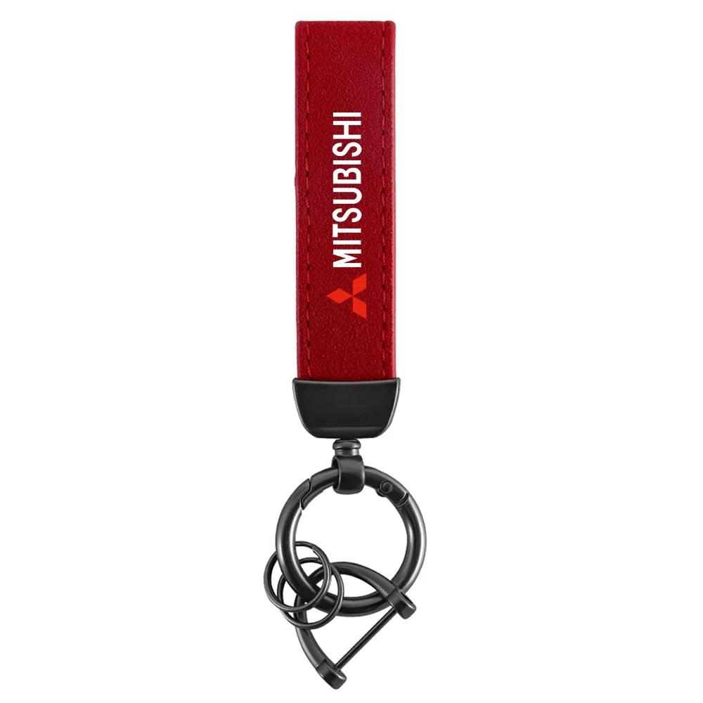 zjdf10 Car Styling Keyring Keychain Auto Accessories For Mitsubishi 9 X EX ASX L200 Colt Outlander Pajero Lancer Eclipse Cross Ralliart