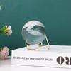 Style Mineral Office Decoration Hexagon Crystals Agate Sphere Base Holder Base Display Stand Rack