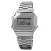 Casio Цифровые часы Винтажная серия A168WEM-7 Серебряное зеркало