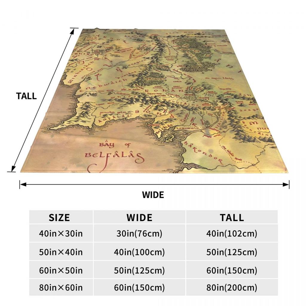L-Lords Of The R-Rings Flannel Blanket Warm Throw Blanket for Bedroom Travel Office Fluffy Bedspread Sofa Bed Cover