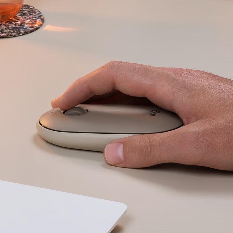 Logitech Беспроводная Bluetooth бесшумная мышь Pebble
