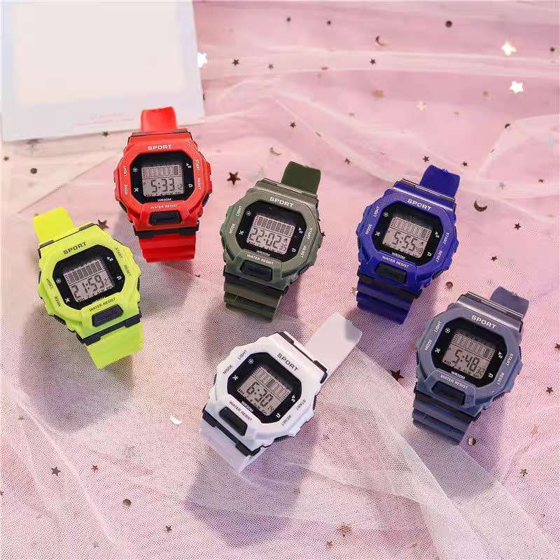 Светящийся будильник водонепроницаемый новый для мужчин и женщин многофункциональные электронные часы спортивные светодиодные часы уникальные