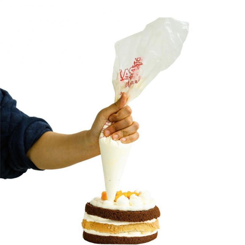 100pcs Fondant Cake Cupcake Pastry Decorating Icing Piping Bag Nozzles Tips Bags