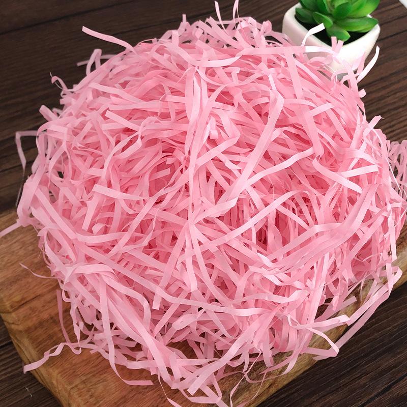 100G-1800G Colorful Crinkle Paper Raffia Shredded Confetti Gift Box Filler Decoration Wedding Party Gift & Basket Packaging
