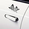 1pc Black Butterfly Car Window Sticker, Animal Glass Decal