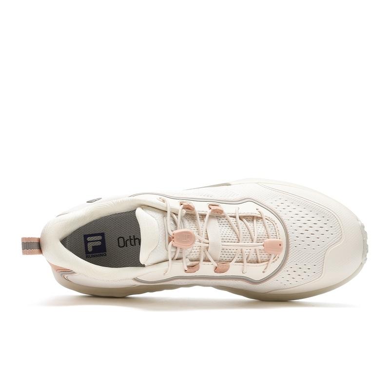 FILA Abrasion Resistant Low top Outdoor Shoes Women's Cream Puff Powder A12W431206FPP