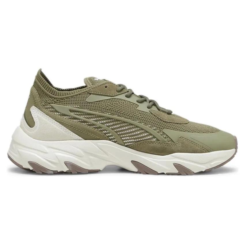 PUMA Injector Knit Arid Desert Cushioning , Wear Resistant Low top Casual Shoes Men's Green (Unisex) Casual Shoes 392723 02