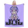 Плед Jul Gold and Platinum Rapper из кораллового флиса, плюшевый, летний, ультрамягкий, плед для постельного белья, дивана, покрывало