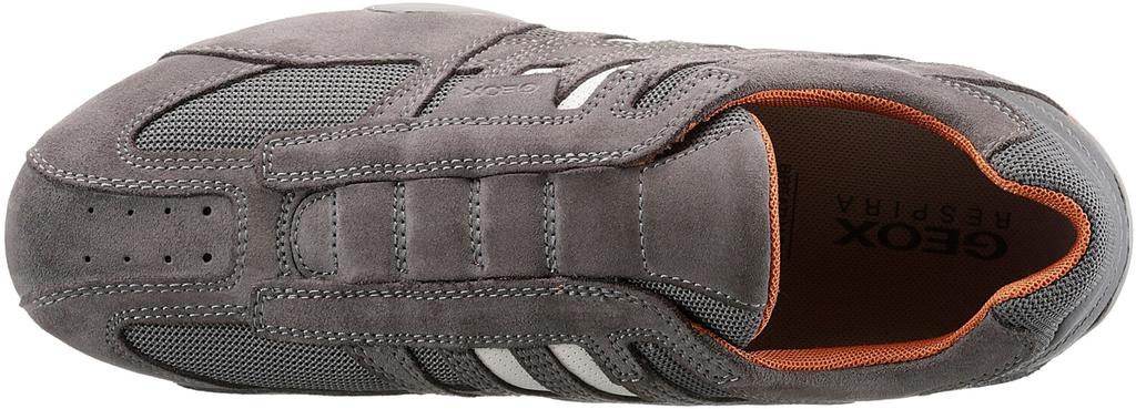 Кроссовки Geox U Snake L (U4207L) grey/orange