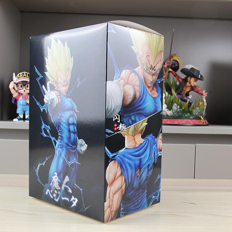 Аниме Dragon Ball Z Фигурка Маджин Веджета DBZ Супер Сайян Фигурки Игрушки 26.5см Коллекционная Модель Украшение Периферийный Подарок