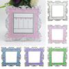 European Style Home Switch Square Frame 3D Sticker Living Room Decoration Decal