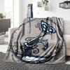 Simpsons Family Portrait Flannel blanket, soft and warm, suitable for beds and sofas, all seasons, portable travel blanket. 0730117