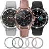 Алмазный безель для Samsung Galaxy Watch 4 Classic 42 мм 46 мм Защитная крышка Чехол Металлическое кольцо-бампер Galaxy Watch3 41 мм 45 мм