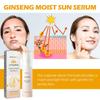 Ginseng Moisturizing Sunscreen Spf 50 Prevent Tanning Repair Sunburn Oil Control Resist Melanin Antioxidant Uv Resistant Cream