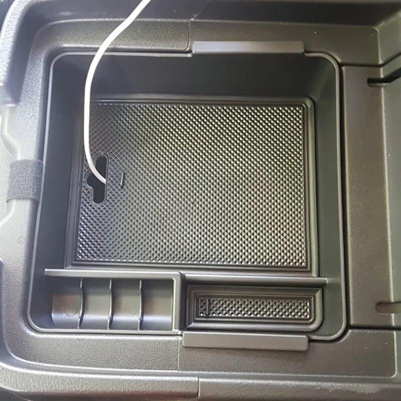 Модифицированный ящик для хранения на центральной консоли автомобиля для Mitsubishi PAJERO V93 V97 V98 2007-автомобильные аксессуары для интерьера, организация мелочей