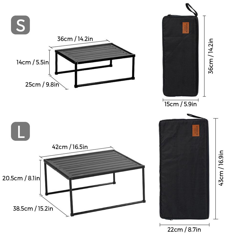 Folding Table Portable Lightweight Camping Table for Outdoor Backpacking BBQ Picnic