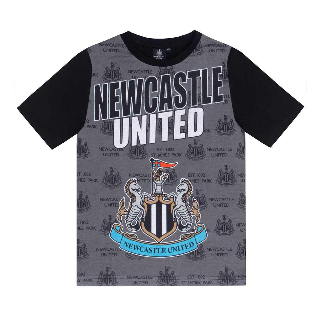 Newcastle United FC Boys Sublimated Short Pyjama Set
