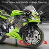 2026 Новый 1/12 Мотоцикл-игрушка Kawasaki Ninja ZX-6R 1:12 Моделей RMZ City из литого металла Суперспорт Миниатюрная коллекция Подарок для мальчика Детей Ребенка