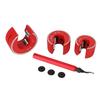 Circular Tubing Cutter Deburring Tool 1 2 3 4 1 Inch Compact Pipe Cutter for PVC Copper Aluminium Pipes HVAC