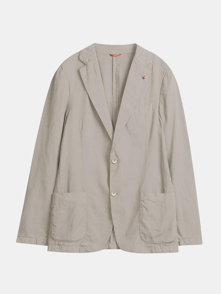 Ikalook Italy Summer Linen Blend Washed Blazer Ajk103A