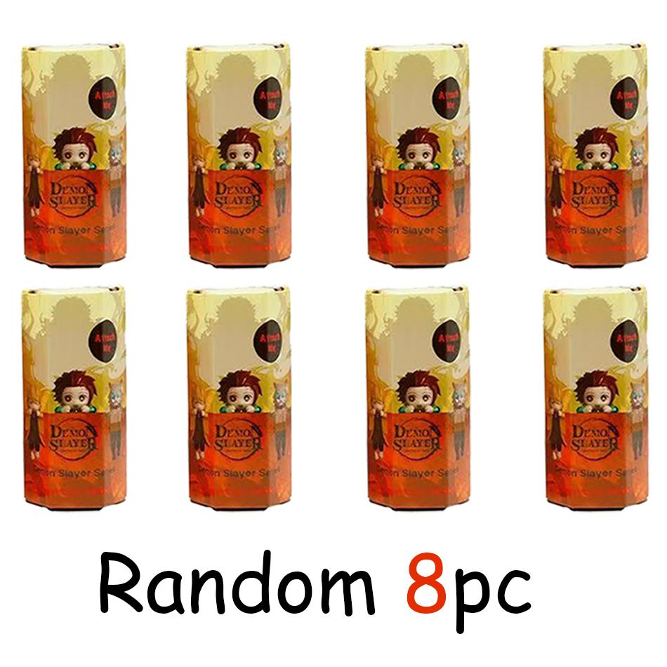 New Party Angel Demon Slayer Series Blind Box Car Decoration Desktop Computer Screen Cupid Hand Fashion Play Doll Birthday Gifts