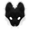 Plush Faux Fur Fox Mask Furry Ears Furry Mask Gifts Animal Mask  Halloween Party