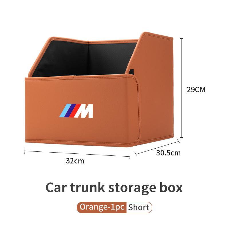 2025 Hot Car Boot Organiser Storage Box Large Capacity Foldable Storage Box For BMW Series X1X4 X5 X7 G20 G38 F20 F39 F48 E46 E6