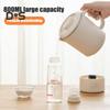 800ml Collapsible Travel Electric Kettle BPA-Free Auto Shut-off Foldable Design Portable 600W Water Boiler Small Kettle