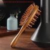 Double Sided Sandalwood Air Bag Comb Anti Static Scalp Massage Wood Comb Head Blood Circulation Nose Comb Brush Curly Hair
