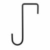 6pcs Durable Fence Hooks Black Vinyl Fence Hooks Long-Lasting Heavy Duty Hooks  Backyard