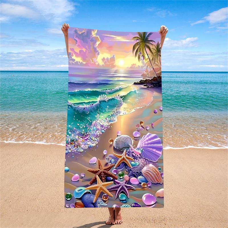 1PC Extra Large Ultra Soft Sexy Leopard Print Beach Towel with Beautiful Butterfly Knot Quick Dry Ultrafine Fiber Strong Wrap De