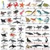 Sea Turtle Dolphin Marine Animal Miniatures Collection For Kids Educational Toys And Decor