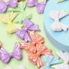 Для изготовления 6 шт. DIY фурнитуры бант бисер ожерелье браслет акрил 32,3*36,6 мм большой бант свободные бусины изготовление ювелирных изделий ручной работы